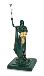 Woman Of Time by Salvador Dali - Bronze Sculpture sized 8x26 inches. Available from Whitewall Galleries
